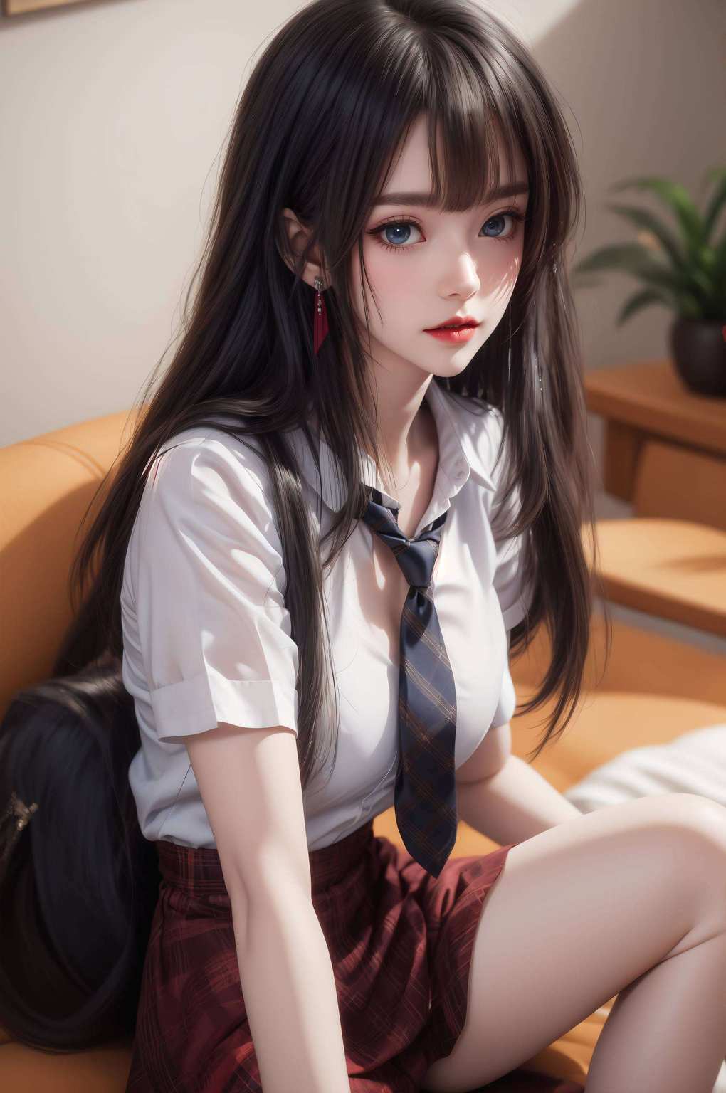 每一次凝视都让人心跳加速国漫女神的化身
