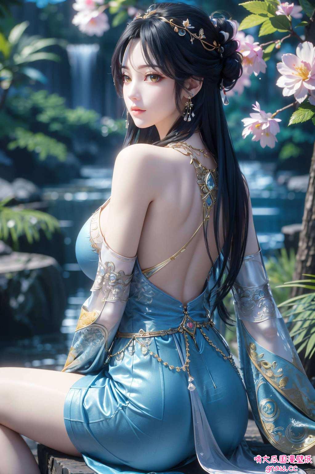 是不是让你瞬间心动了呢？快来收藏这组云起与苏落的壁纸国漫女神的优雅风采