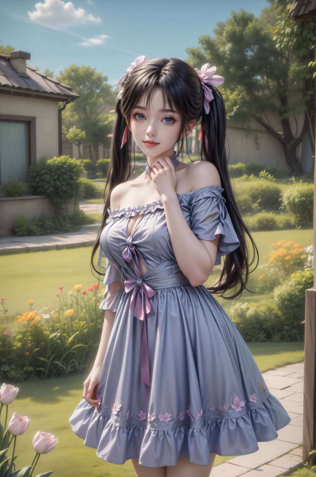 宛如仙境动漫美女
