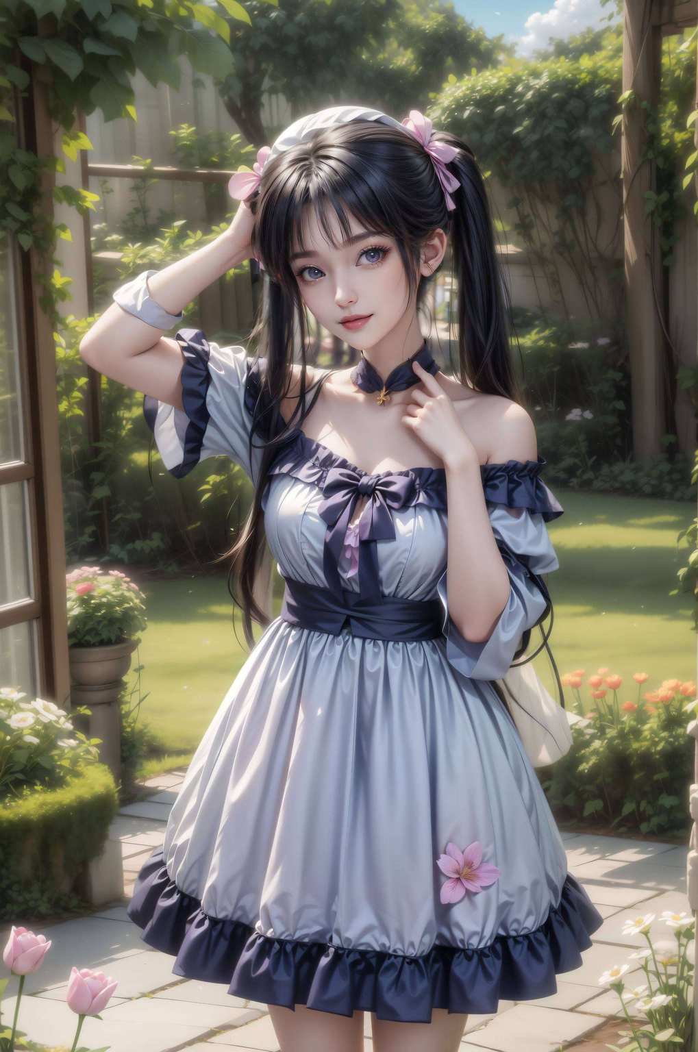 动漫美女的魅力挡不住哦！ins风一秒钟变仙女