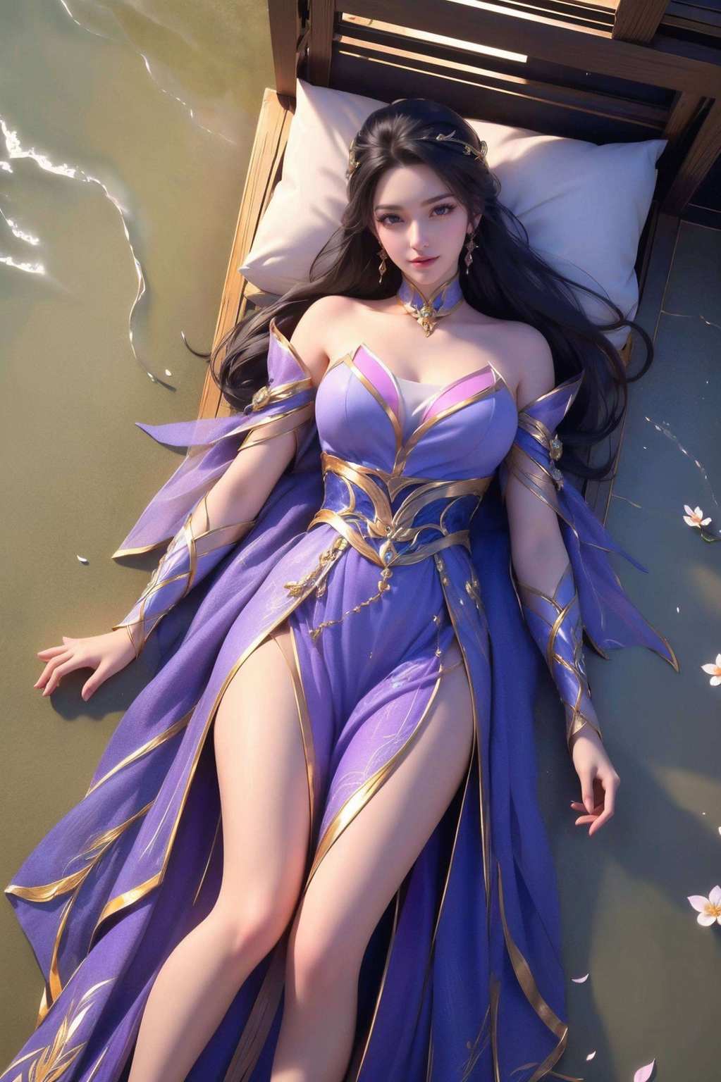 谁说神仙不食人间烟火？她的全面屏壁纸还把清冷的美貌和温柔的内心完美结合