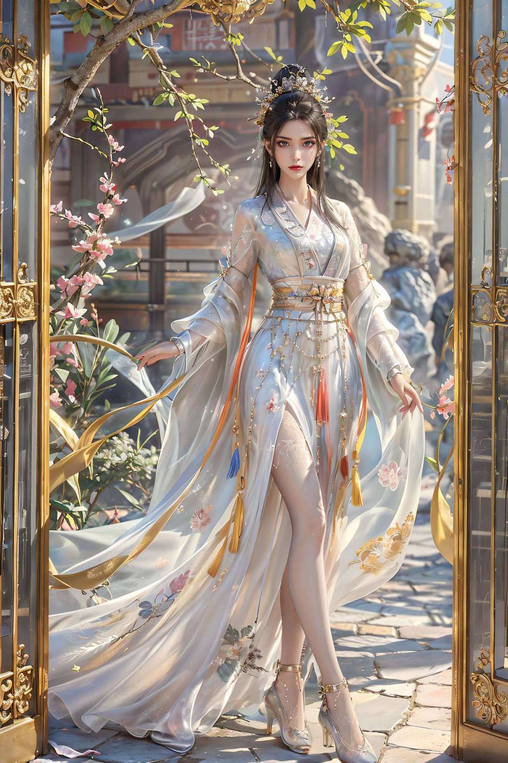 各位！今天给大家带来一位国漫界的永生女神——3D虚拟人物方清雪！她不仅美得让人心动保你瞬间变身国漫女神收割机！