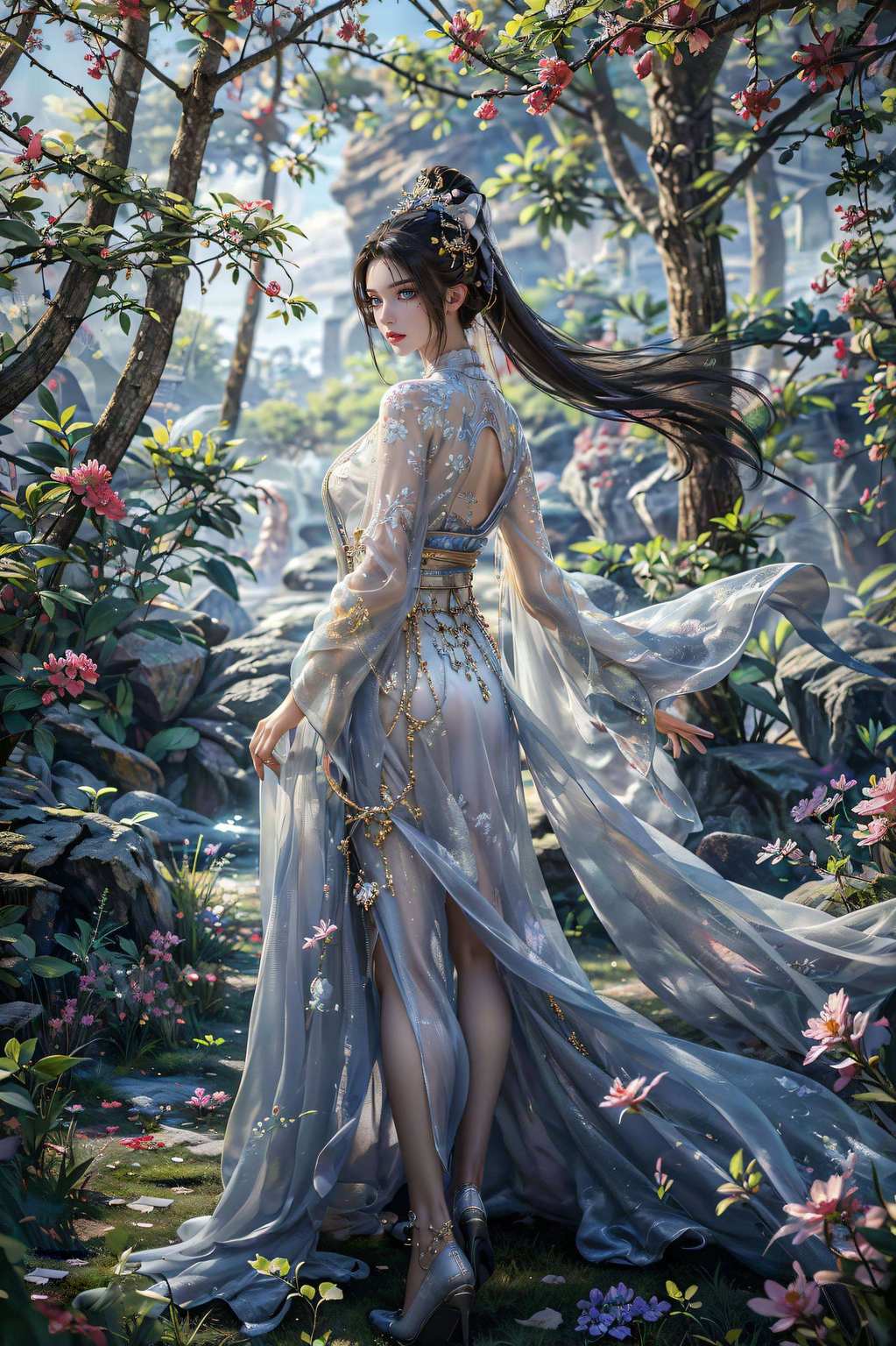 动漫之美方清雪舞