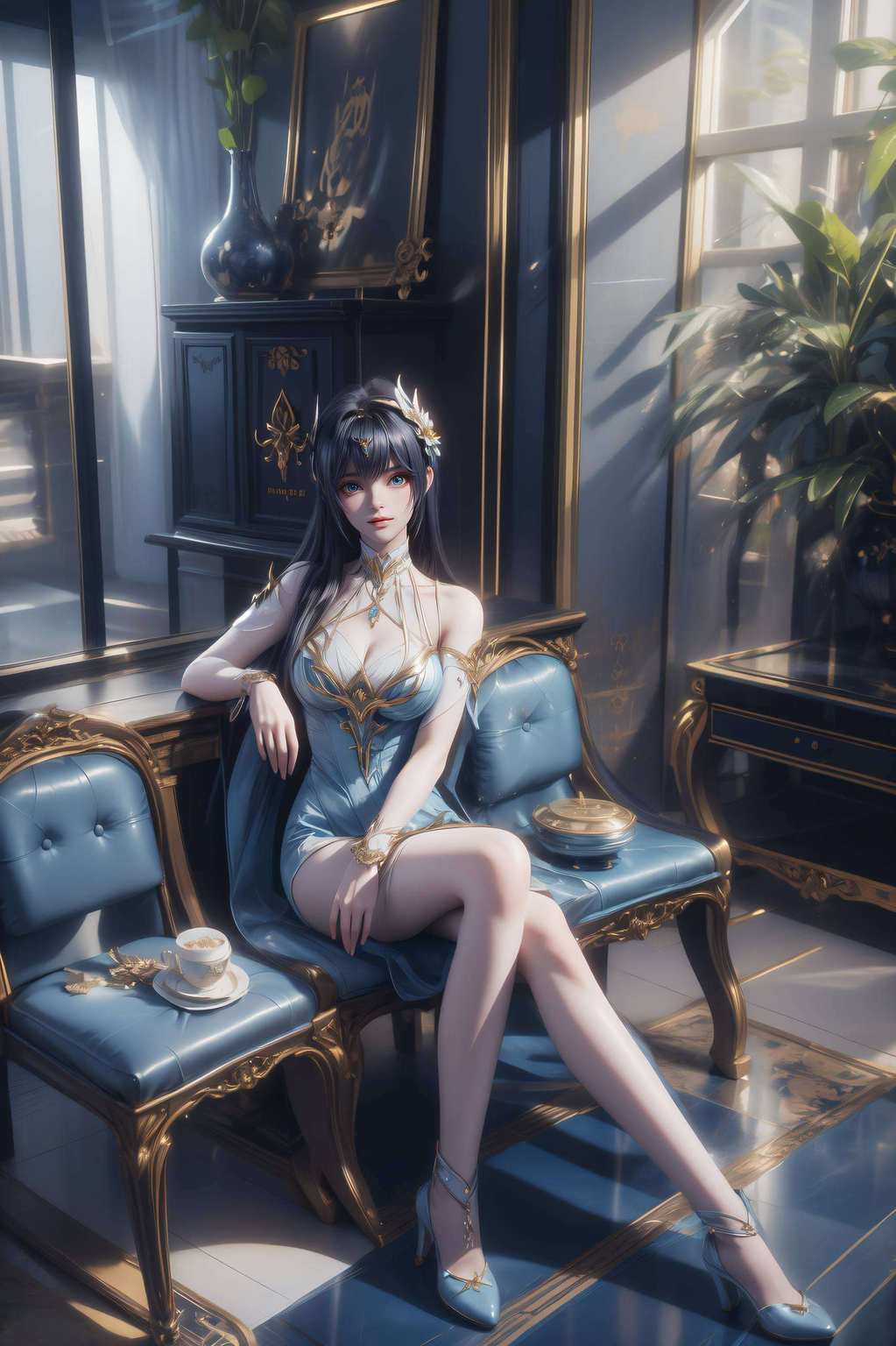 美艳动人她的美