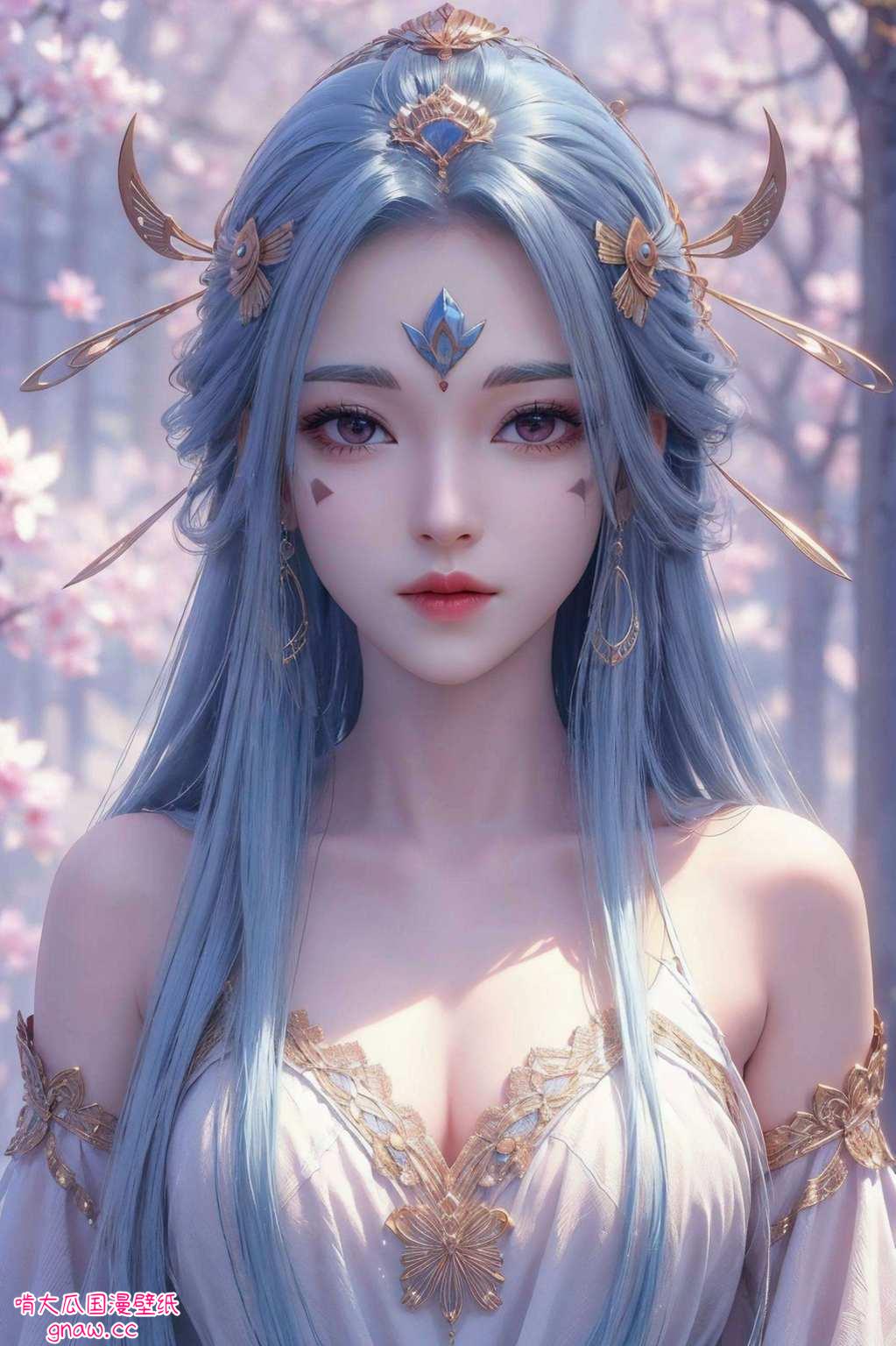 高清壁纸让她的风采尽收眼底穿梭在国漫的绚烂世界