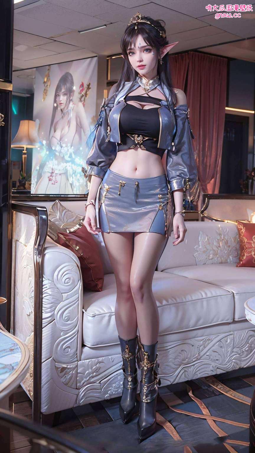 简直就是国漫女神的完美呈现今天我给大家带来了一款特别极简壁纸——凤清儿！就是那个斗破苍穹中的天妖凰族女神