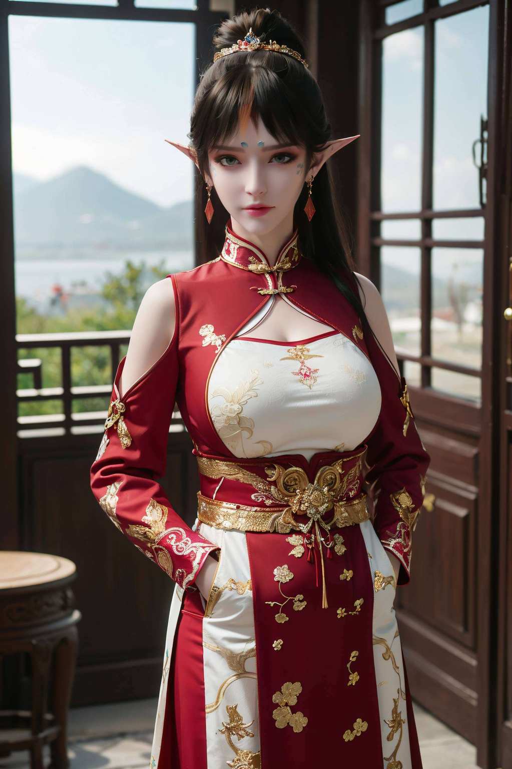 这位天妖凰族的女神可是斗破苍穹里的颜值担当哦！高清画质免费放送