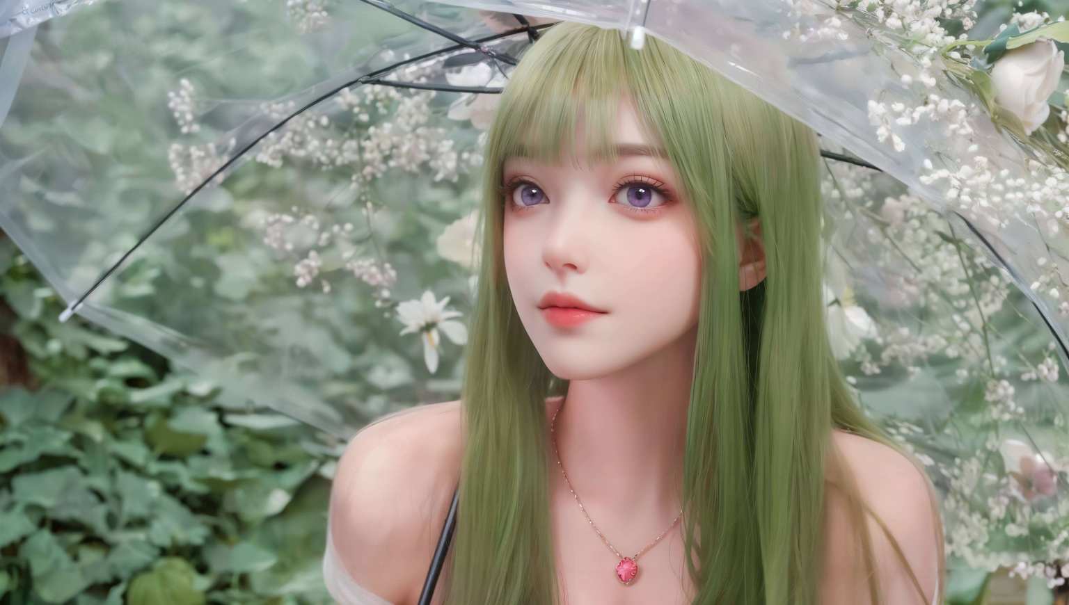国漫女神芙蕖以她的全身超美图片壁纸更是让无数动漫迷为之倾倒