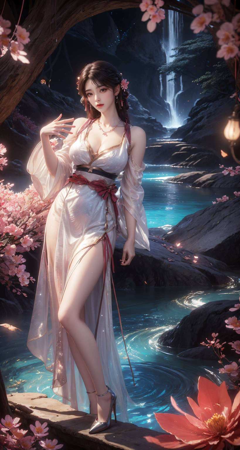 国漫美女的魅力仿佛能透过屏幕与你对话