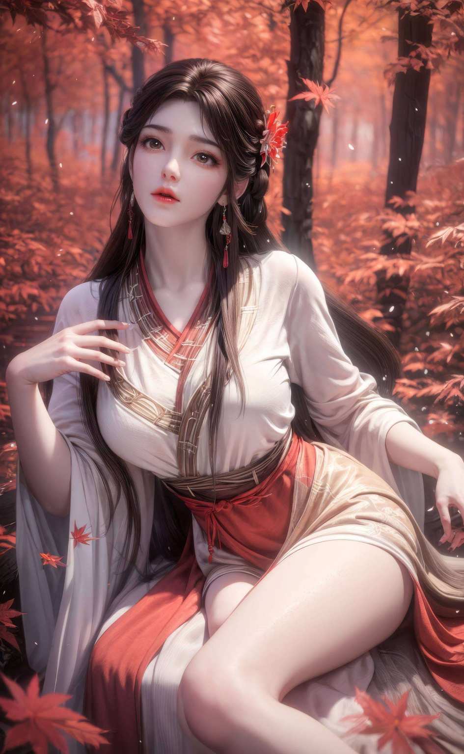 还有一张让人看了心跳加速的美丽壁纸火灵儿