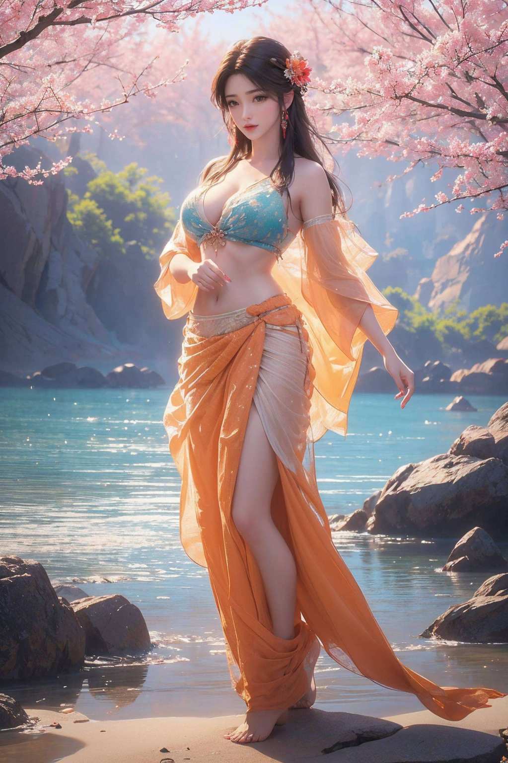 一瞥便能让人陷入无尽的幻想她的形象不仅成为了国漫美女的代表