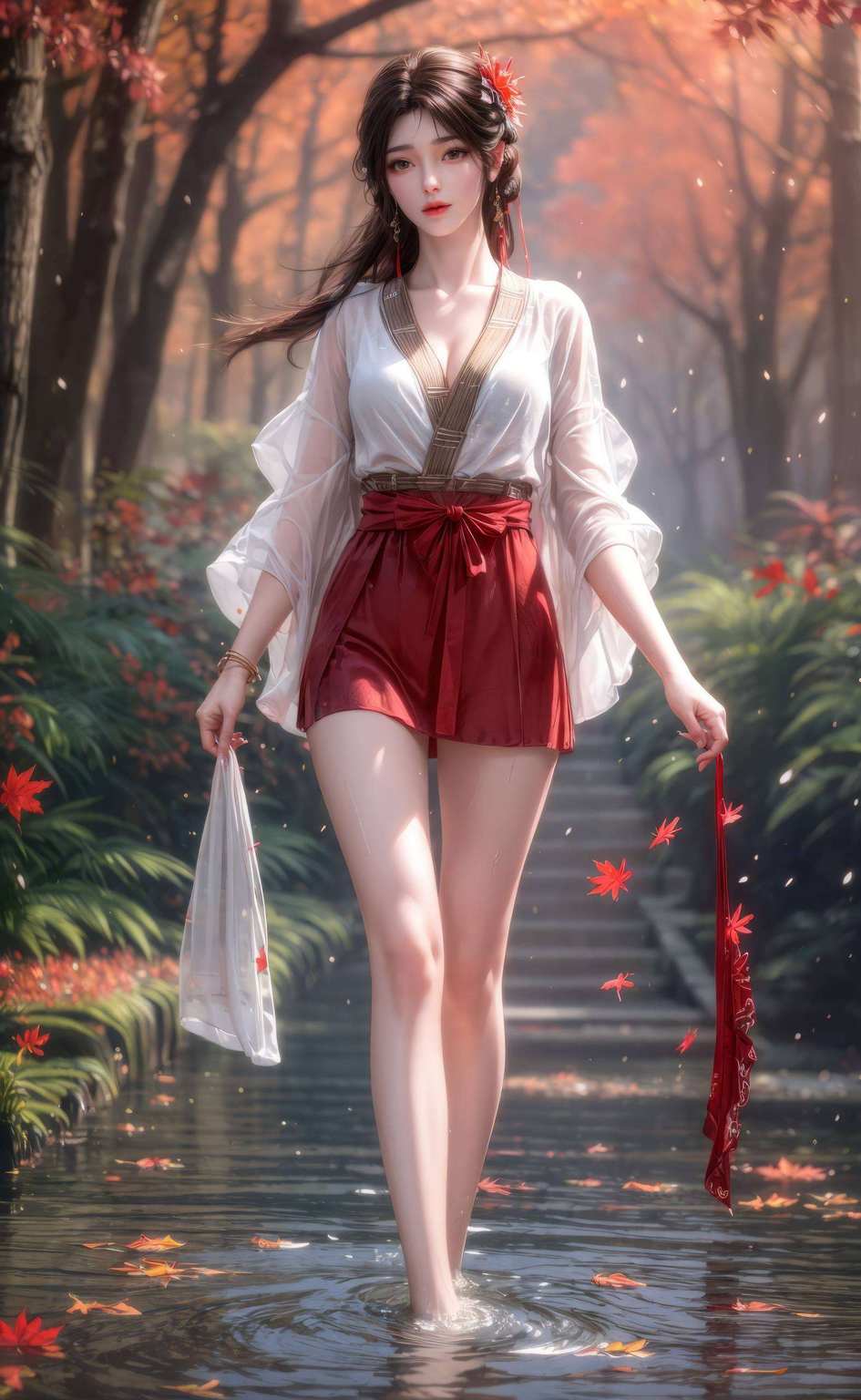 不仅让无数粉丝为之倾倒谁说国漫美女只能静态欣赏？火灵儿用她的壁纸证明了