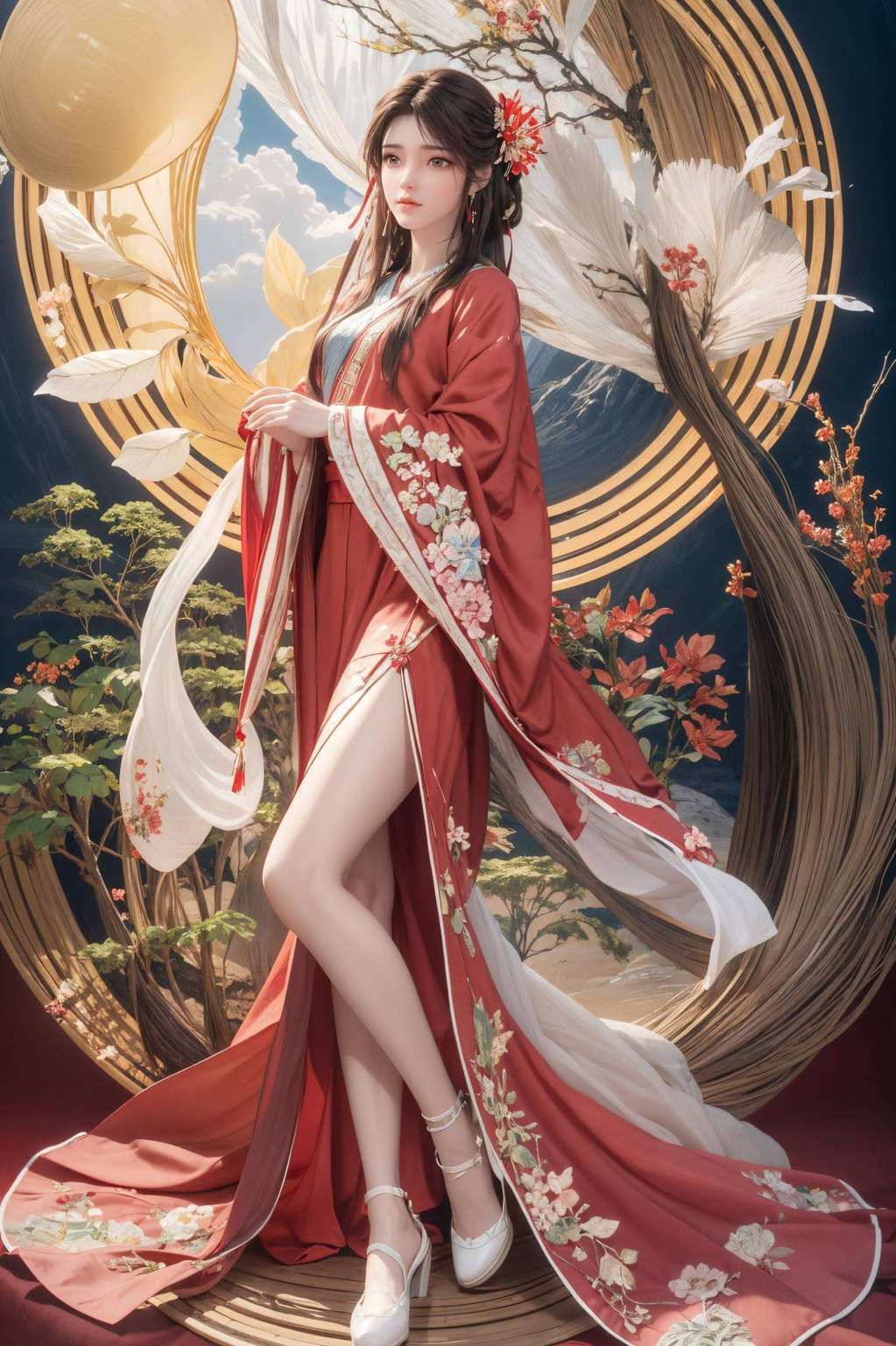 这位国漫界的灵动女神谁说美女只能静态欣赏？火灵儿的动态壁纸