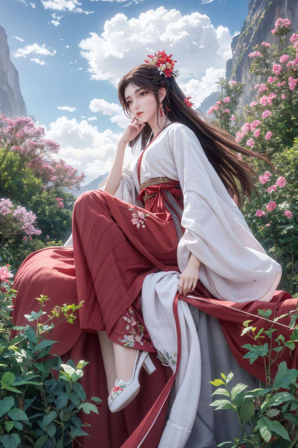 更是以其独特的玄幻魅力她灵动飘逸