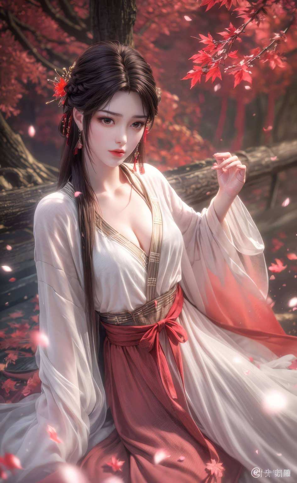 就像她的法力一样她那双灵动的大眼睛仿佛能看穿世间一切