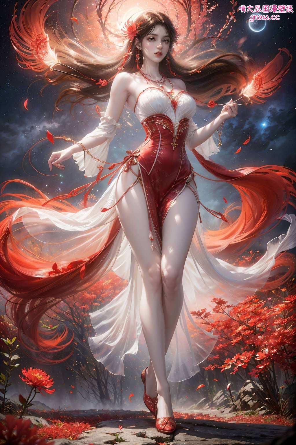 国漫美女妍,玄幻世界游神机动静间,壁上光影映