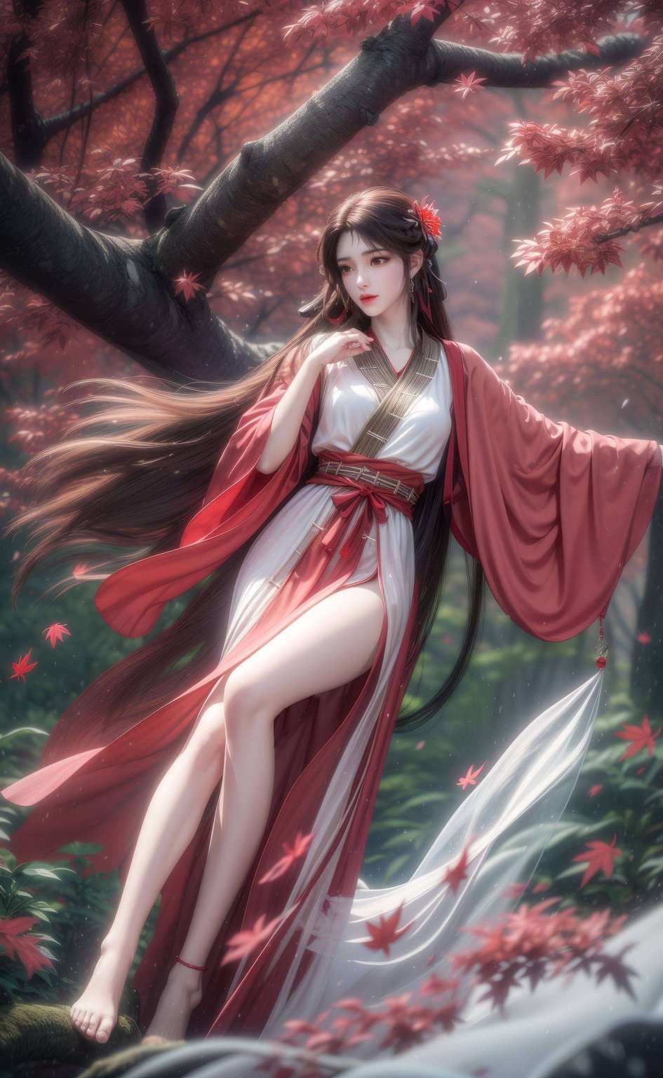 来自国漫巅峰之作《完美世界》的灵动女神不仅是你手机的壁纸