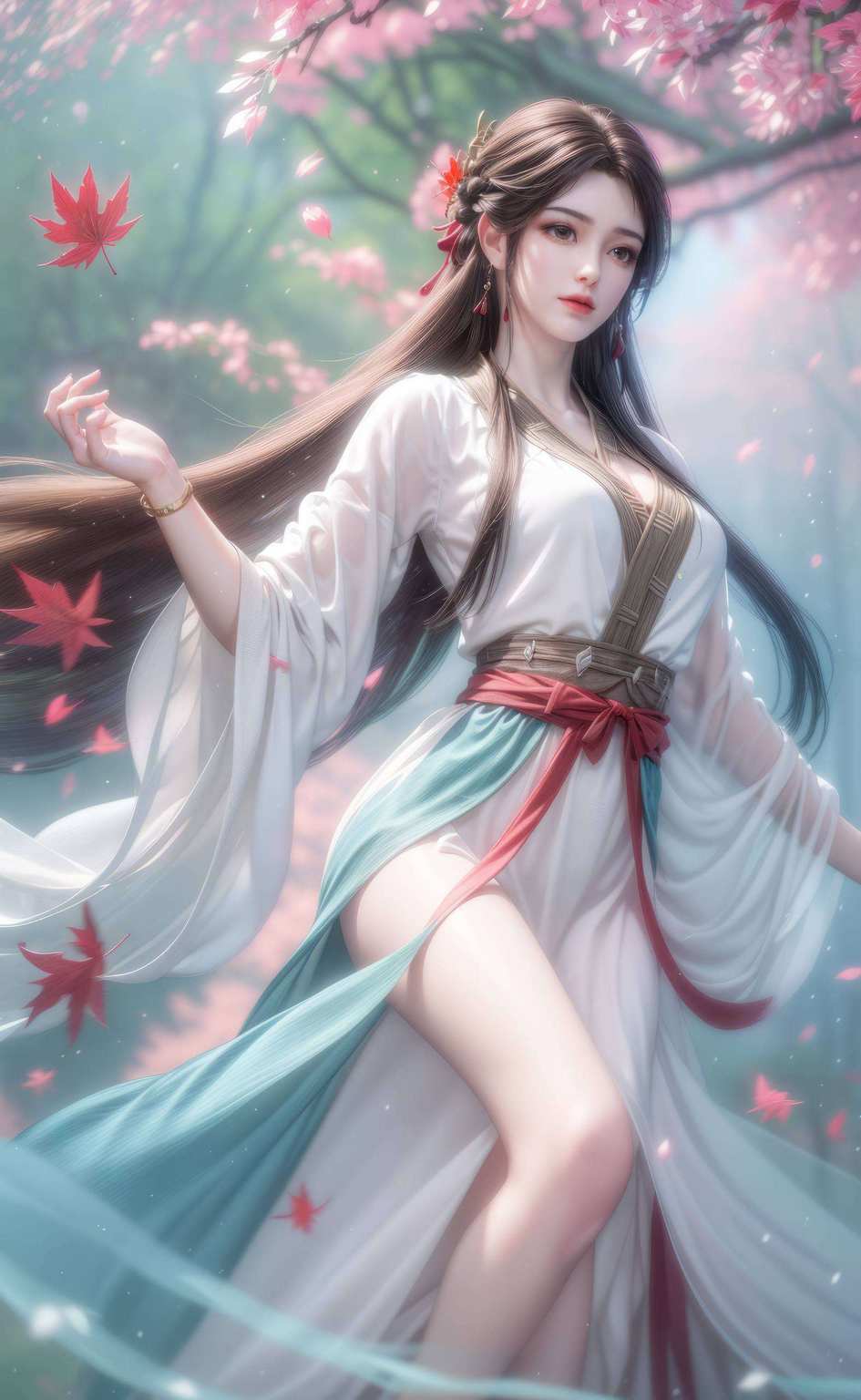 熠熠生辉二人风华绝代