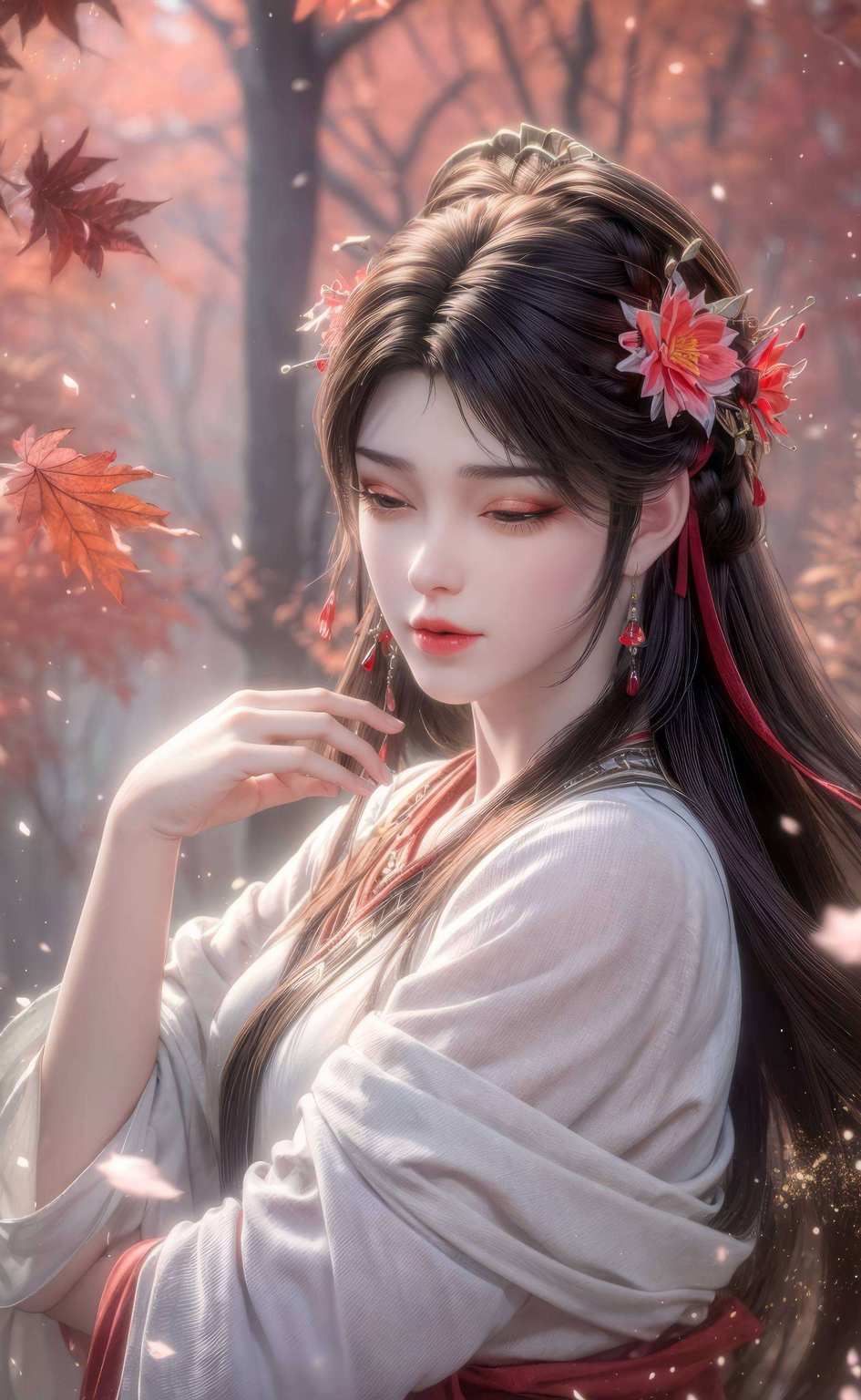 嘿各位看官！今儿个给大家带来一款超燃的4K壁纸——那就是我们的国漫女神火灵儿！这小妞儿