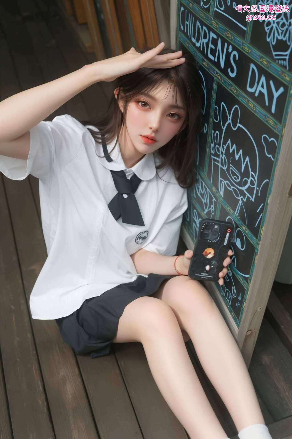 让你的手机也跟上潮流别看她平时活泼可爱