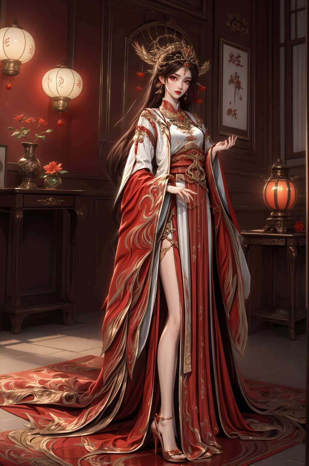 仿佛置身于一个梦幻世界赶紧来欣赏这款“火灵儿美图高清壁纸”吧