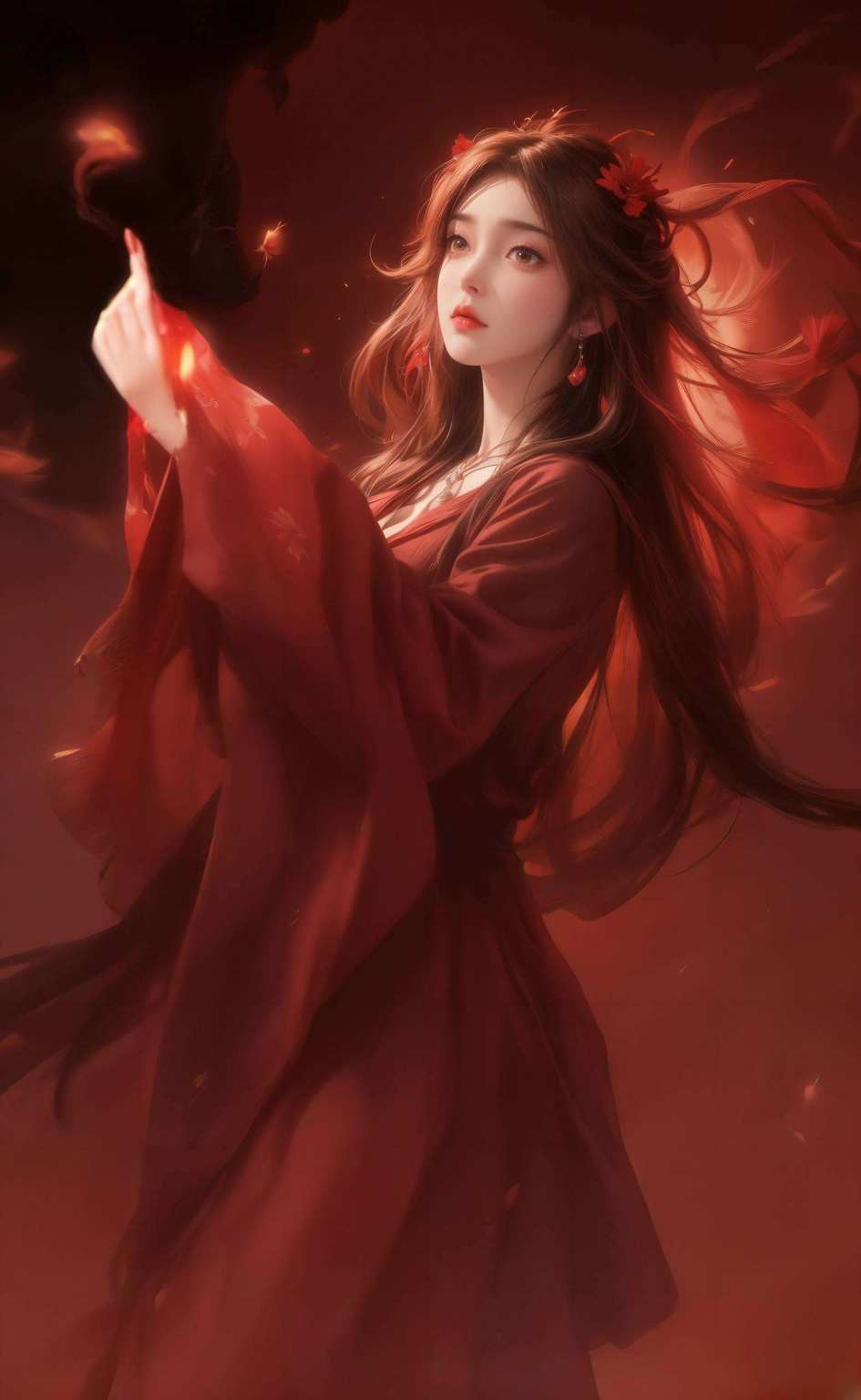 各位手机控们保证让你的iPhone瞬间变身玄幻仙境！谁说国漫美女只能静静欣赏？火灵儿可是能调皮捣蛋、嘻嘻哈哈的活力女神