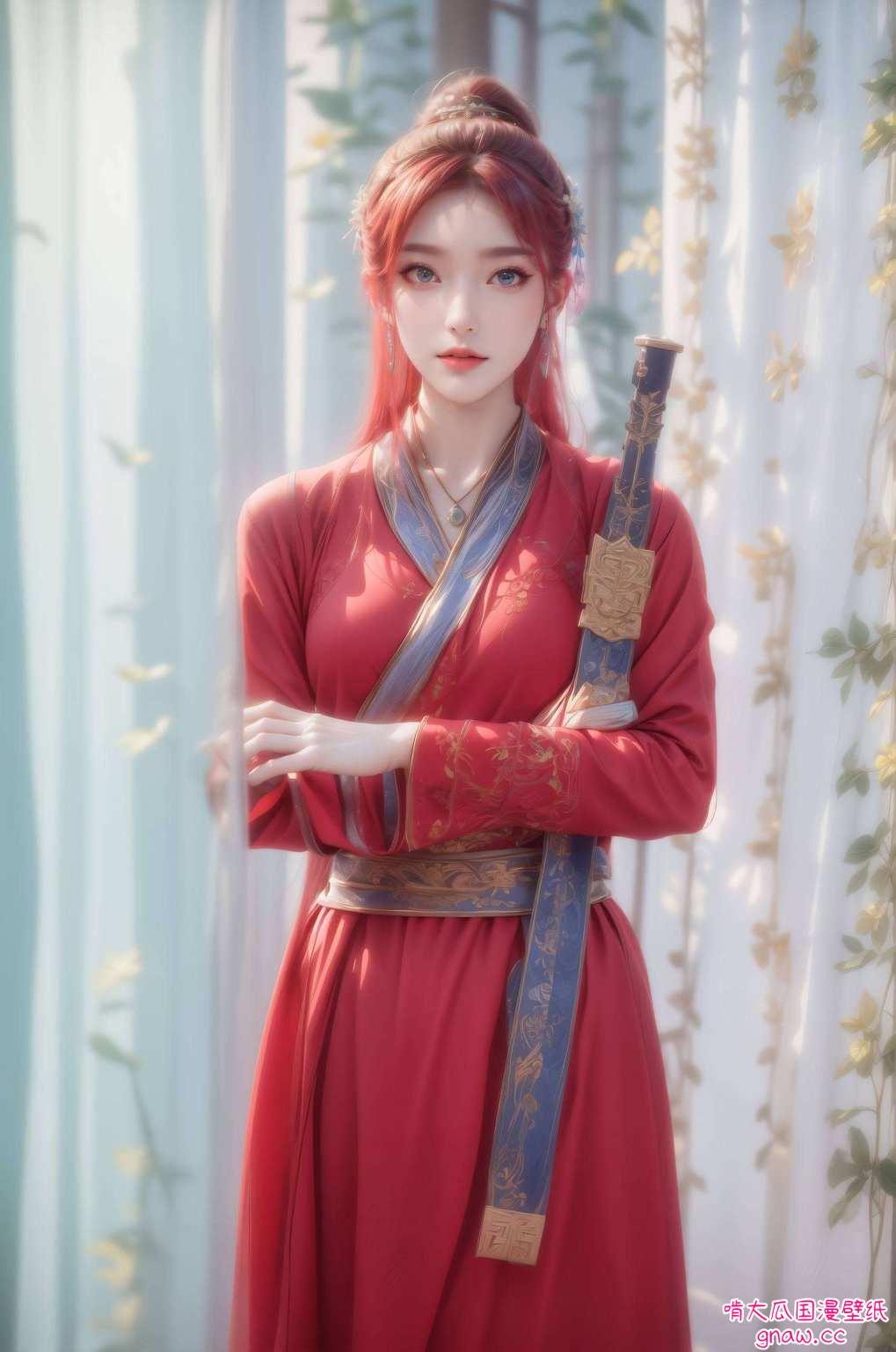 让你电脑桌面瞬间变身国漫女神的画廊每一张都是精心挑选的超清图片