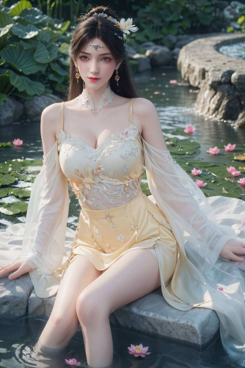 简直就像把诛仙里的金瓶儿给拉进现实了一样美得不要不要的