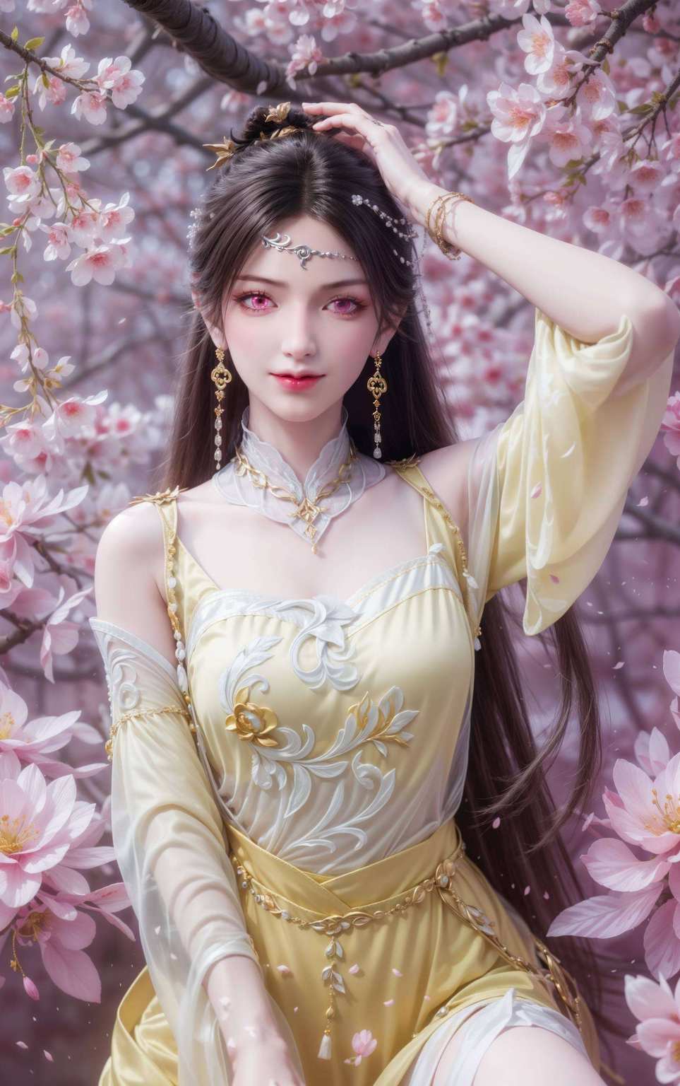 快来感受一下这份国漫美女的震撼画面吧这款“青云志金瓶儿壁纸”绝对让你的电脑瞬间变身玄幻仙境