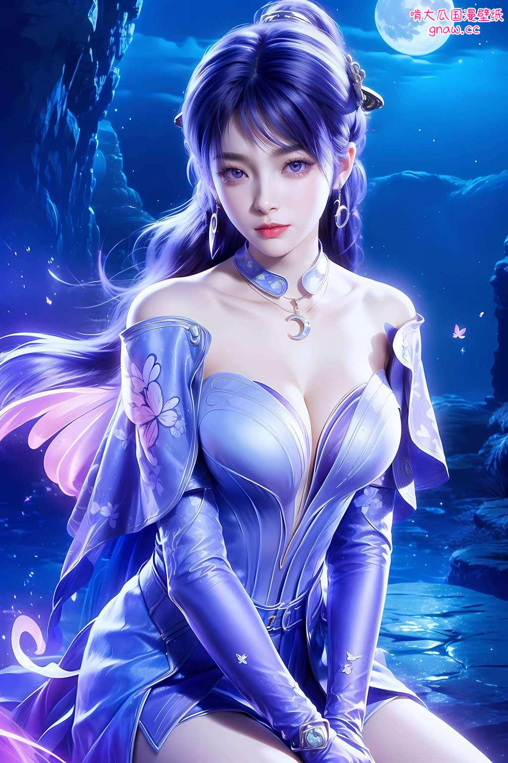 想要把她的第一版高清壁纸图片设为手机背景？别犹豫姬紫月