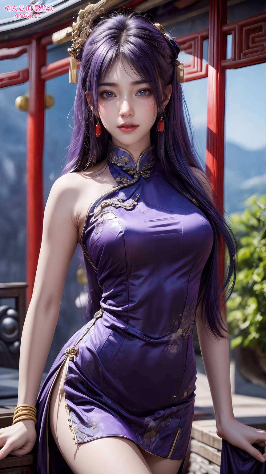 成为无数动漫迷心中永恒的国漫女神宛如一幅幅玄幻画卷中的女神