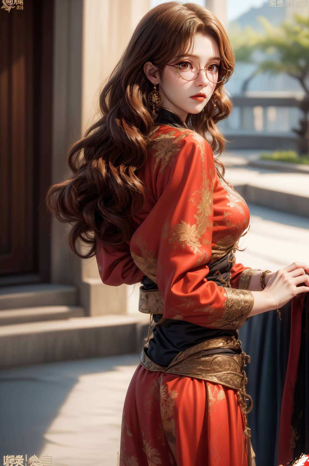仿佛能引领我们穿越玄幻世界成为了无数粉丝心中的国漫女神