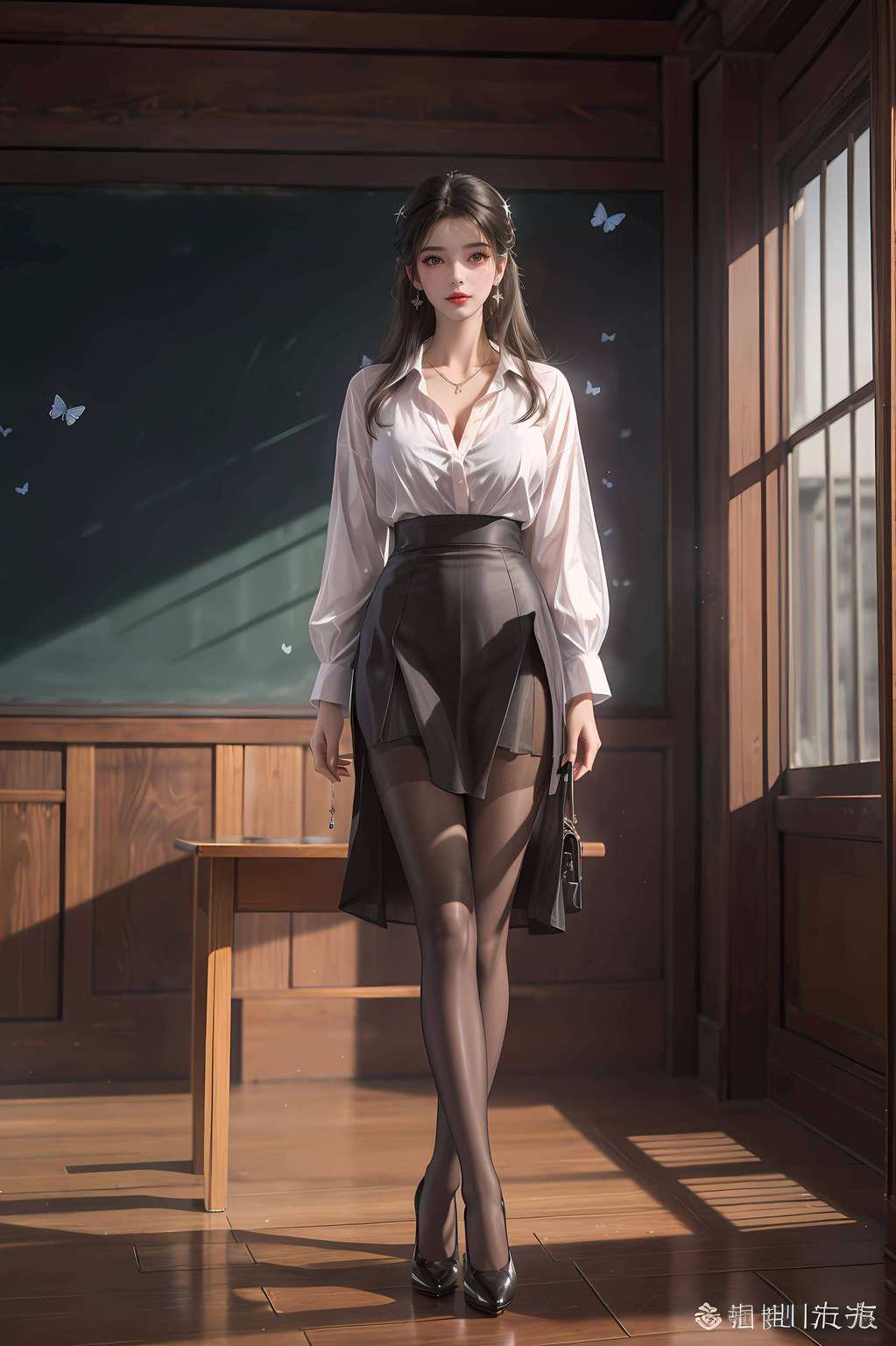 犹如从仙逆中走出的仙子嘿