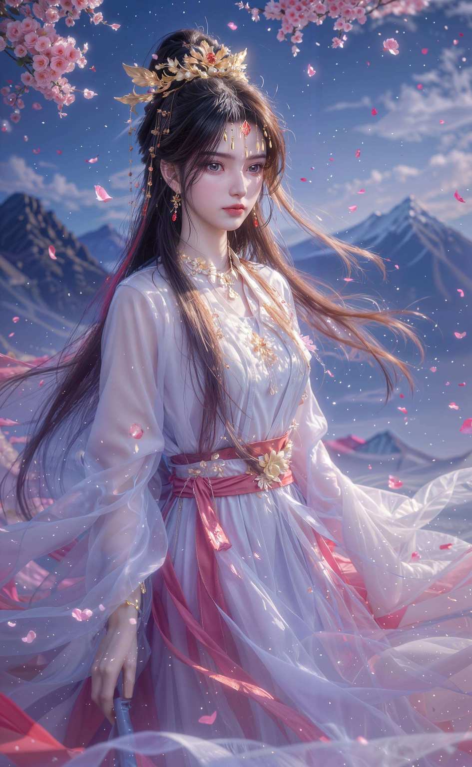 仙气十足看那李慕婉翩翩起舞