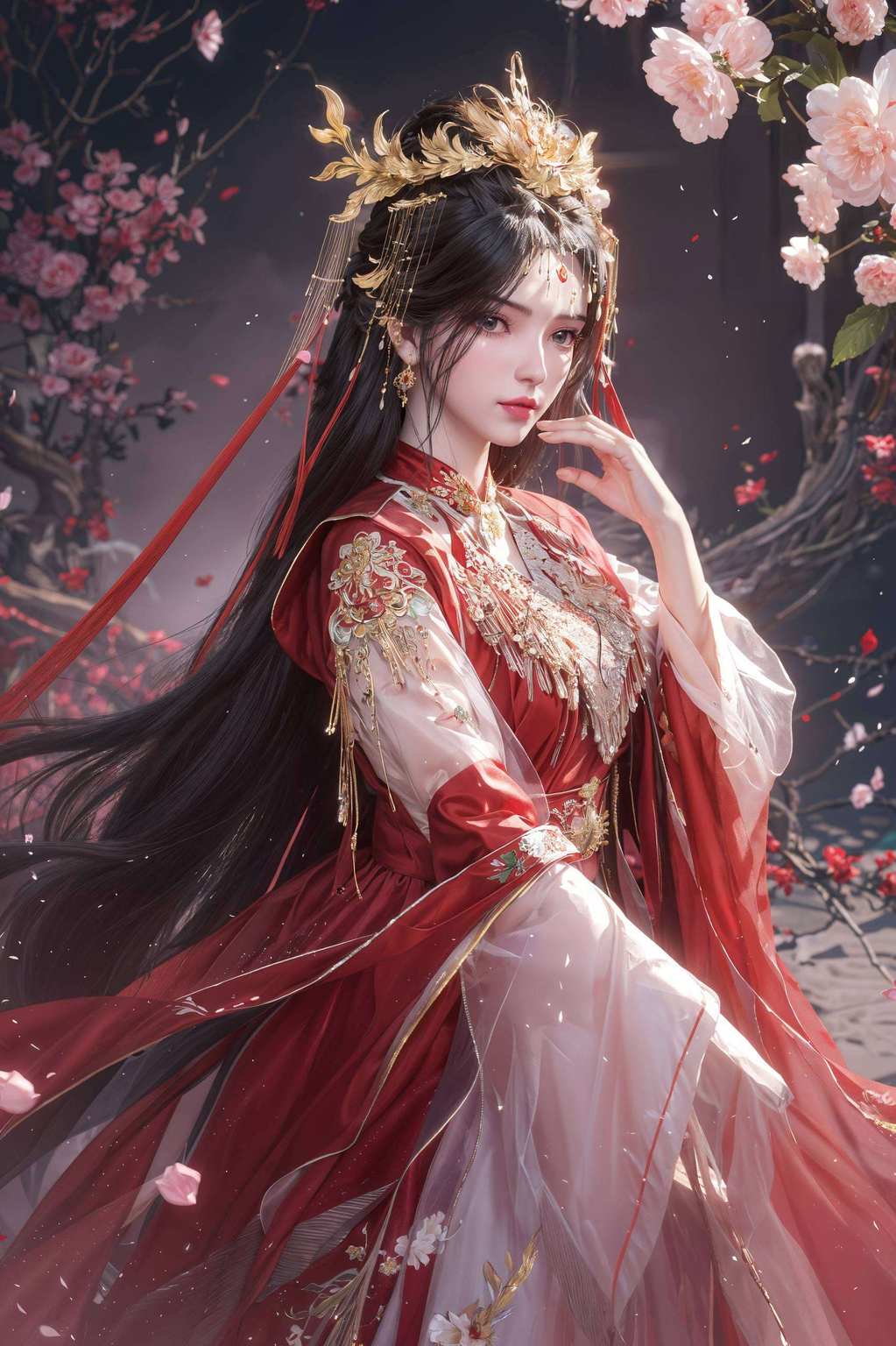 李慕婉仙姿卓绝动漫女神之美