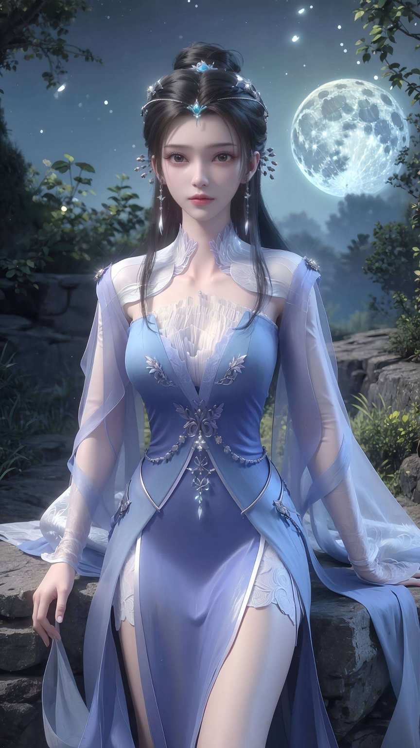 漫迷咸谓女神图绘四壁