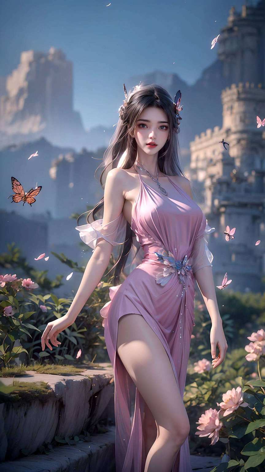 她的每一次眼波流转都让人陷入无尽的幻想