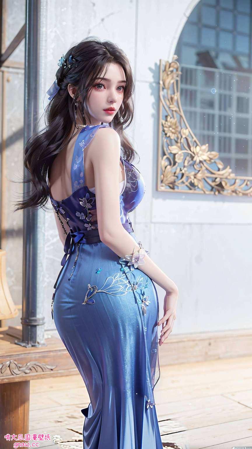 在国漫的世界里美得让人忍不住想偷看一眼完整容颜