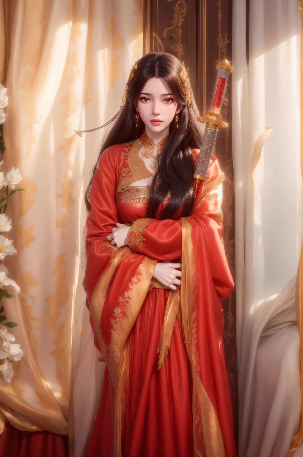 成为了当之无愧的国漫女神代表穿梭于国漫的绚丽世界
