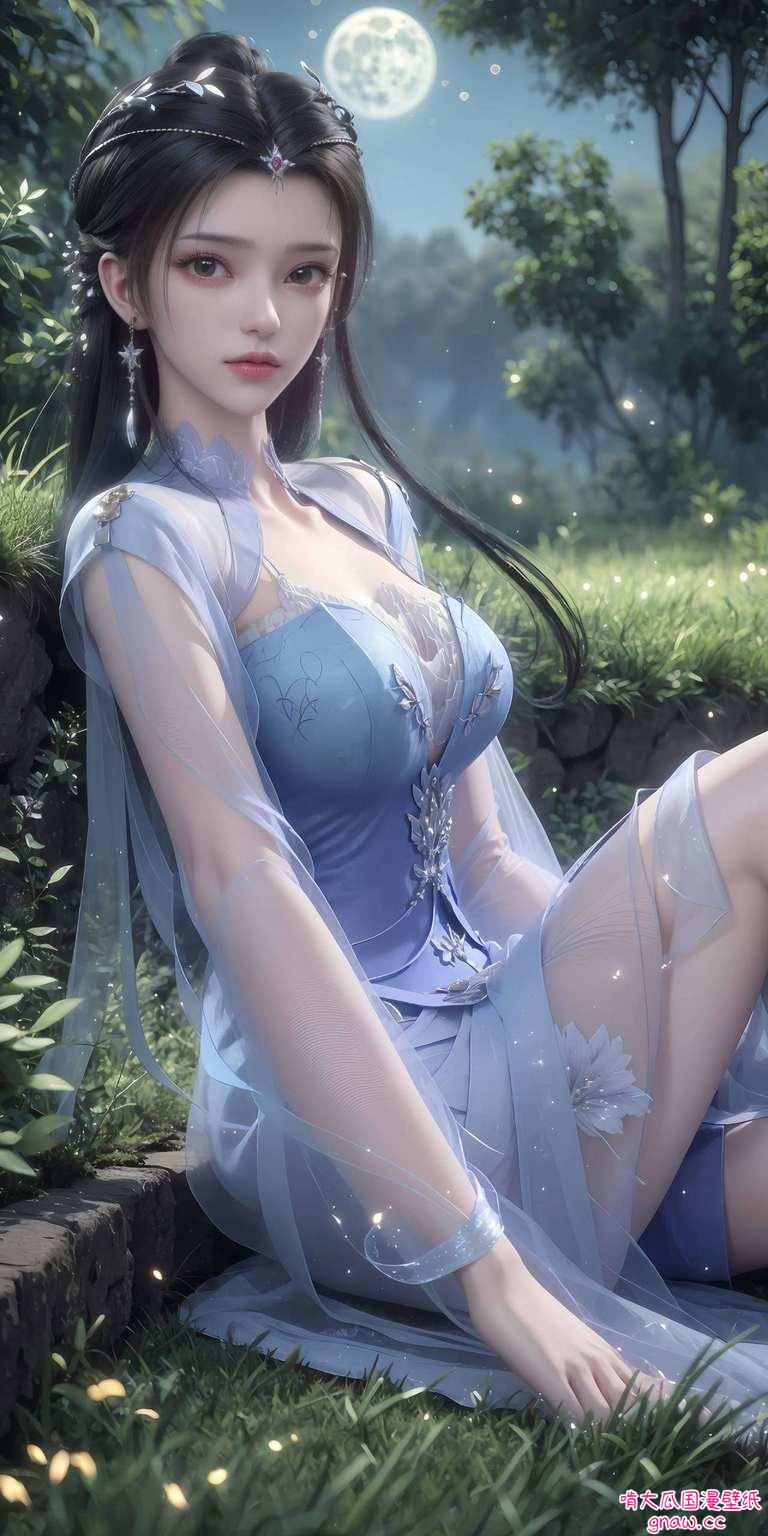是国漫美女的代表即使在战损壁纸中