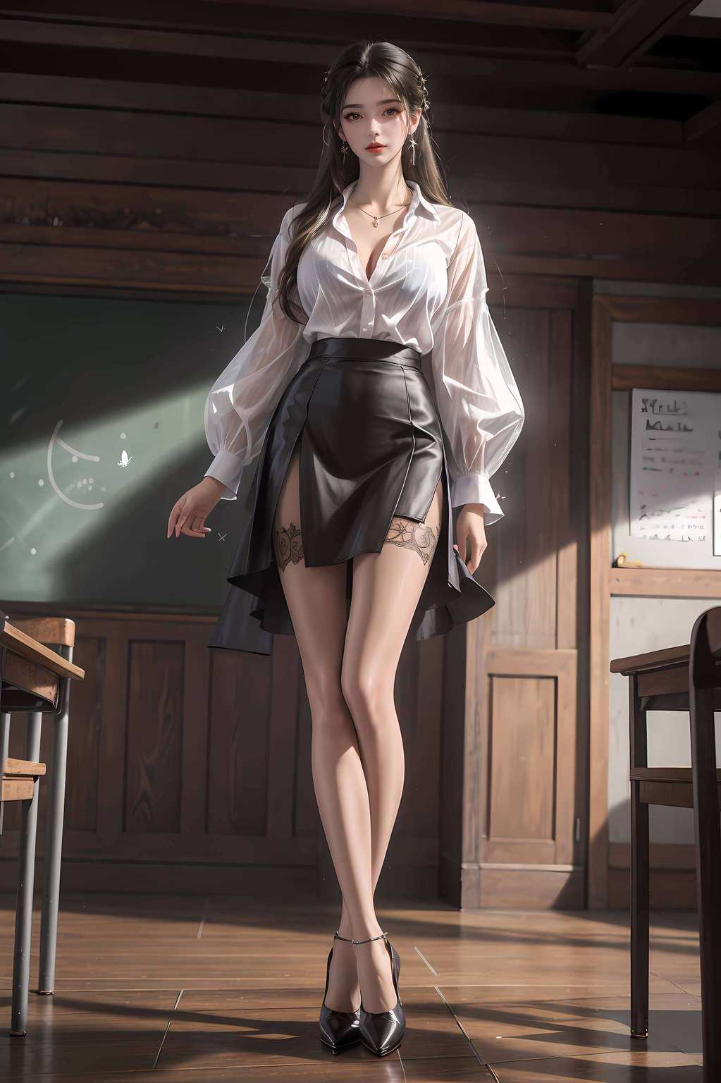 婉约倩影映动漫神韵在