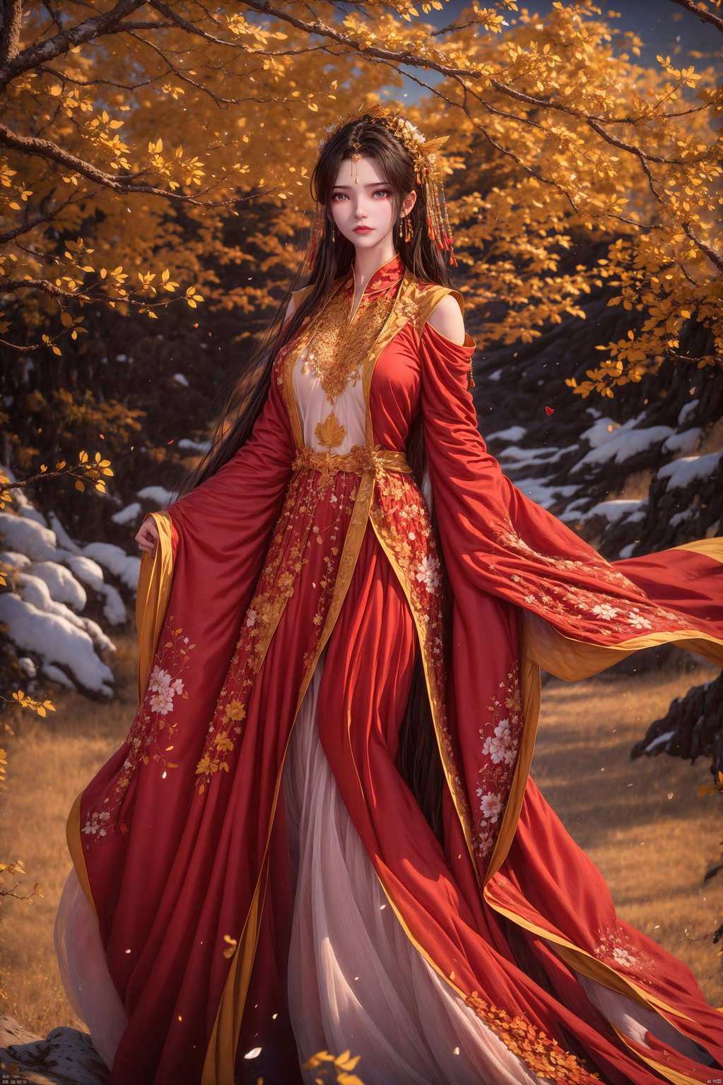 这幅李慕婉4K高清壁纸每一次眼神流转