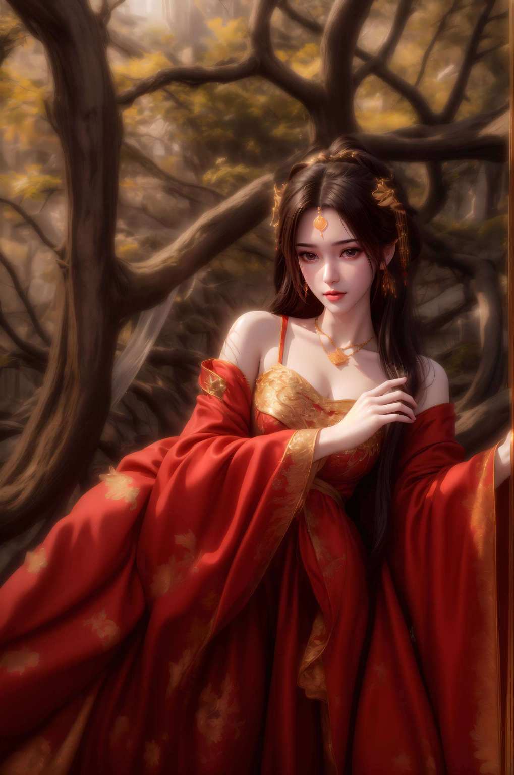 她的每一次灵动不可或缺的震撼画面