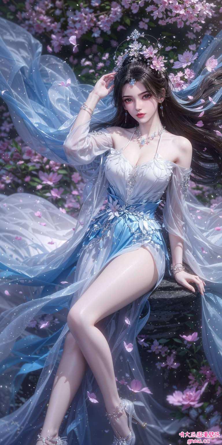 简直是个国漫界的颜值担当美得让人“仙”心不忍！放到电脑上横屏一铺