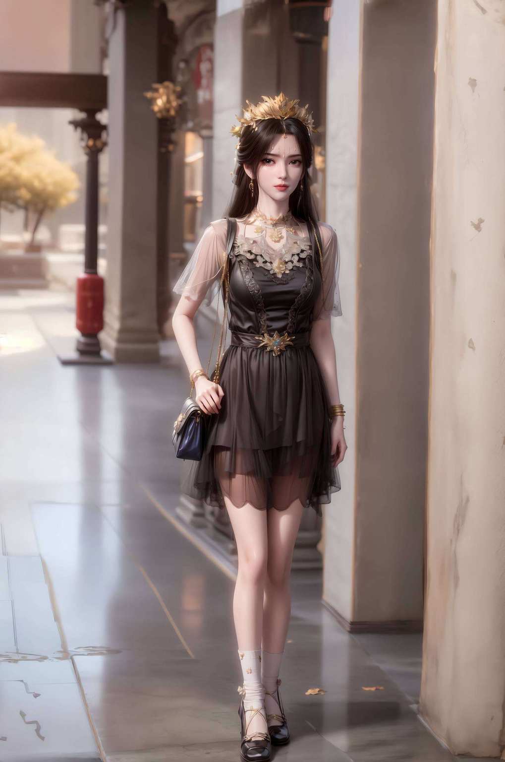 以她的婉约之美这位国漫女神