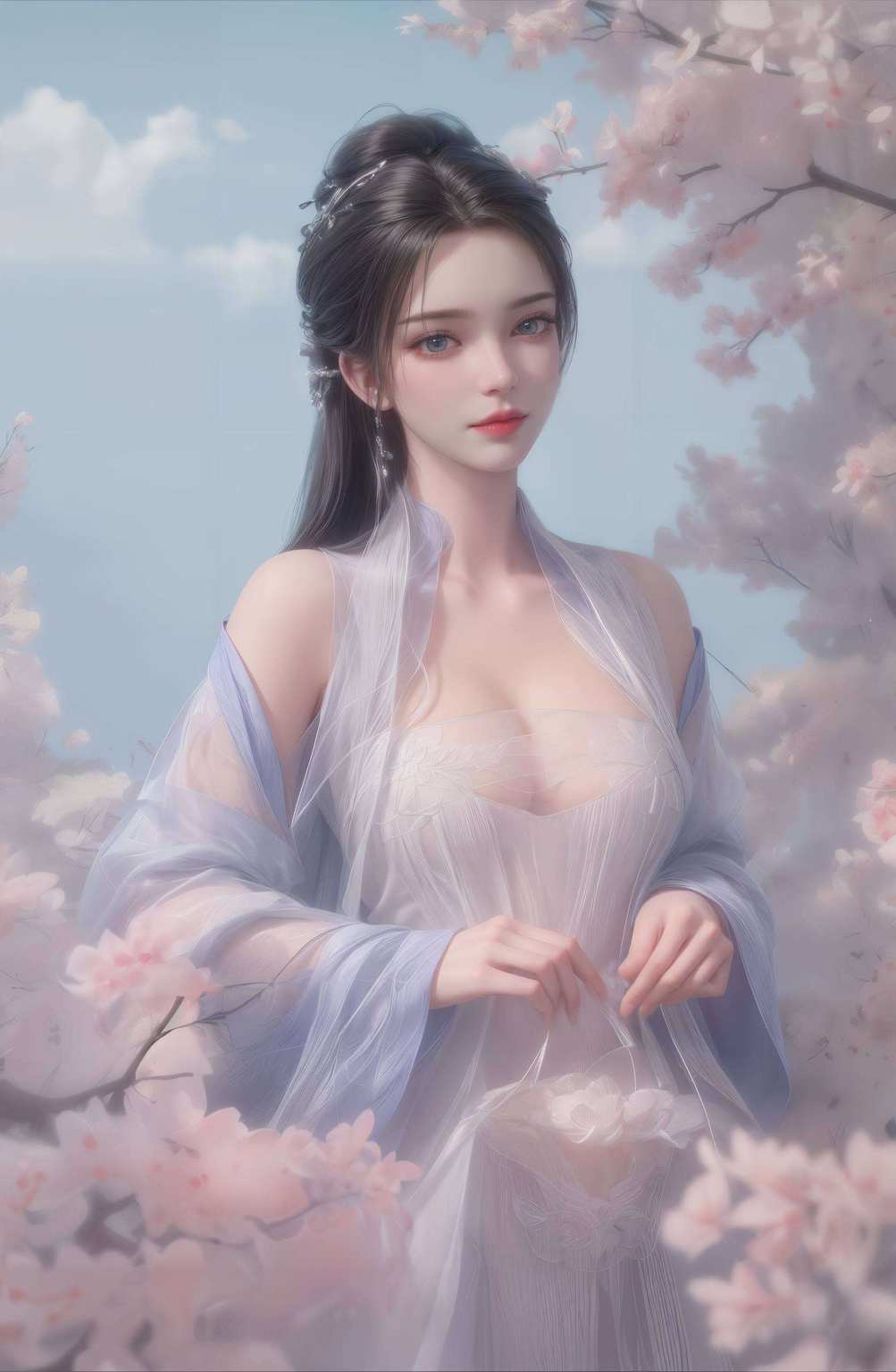 秒变玄幻世界里的高冷女神嘻嘻哈哈的样子简直让人心动不已！🌟🌟 快来收藏你的专属仙逆女神壁纸吧！💖💖