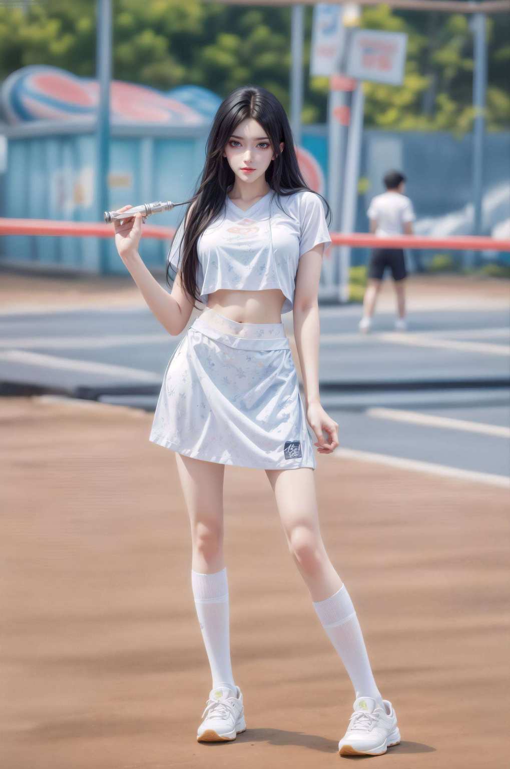 国漫女神柳菲的美貌和气质让你的手机瞬间变成玄幻仙境