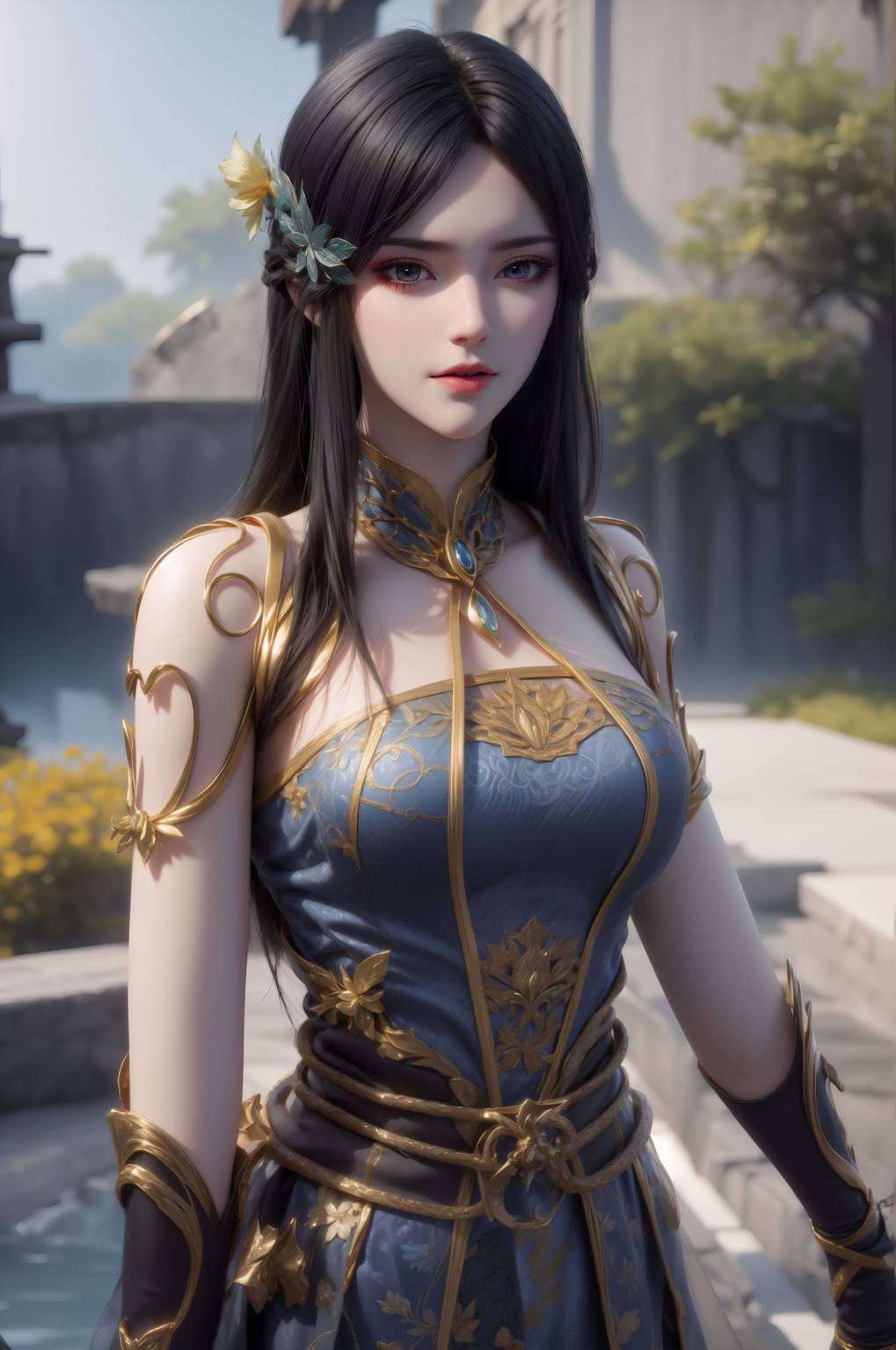 她是国漫的璀璨明星这位来自国漫《斗破苍穹》的绝世美女