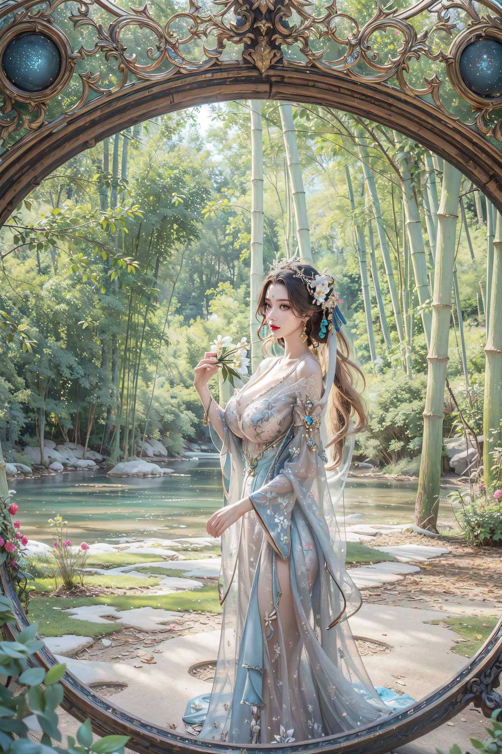 还充满了玄幻气息让你的手机瞬间变身国漫女神的宫殿