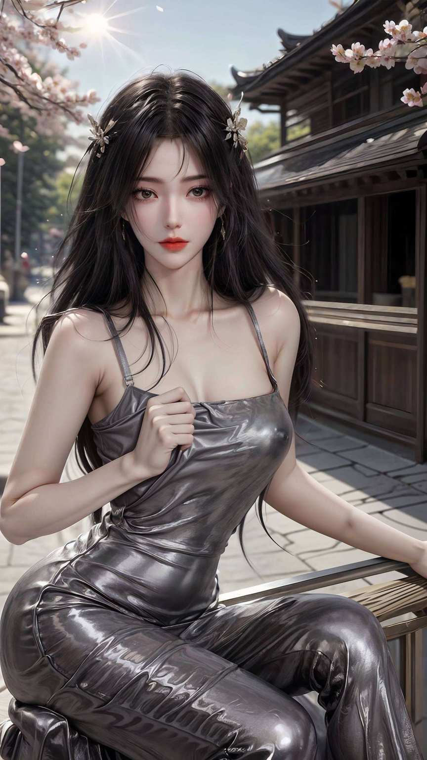 嘻嘻玄幻风满满哦！柳神美女